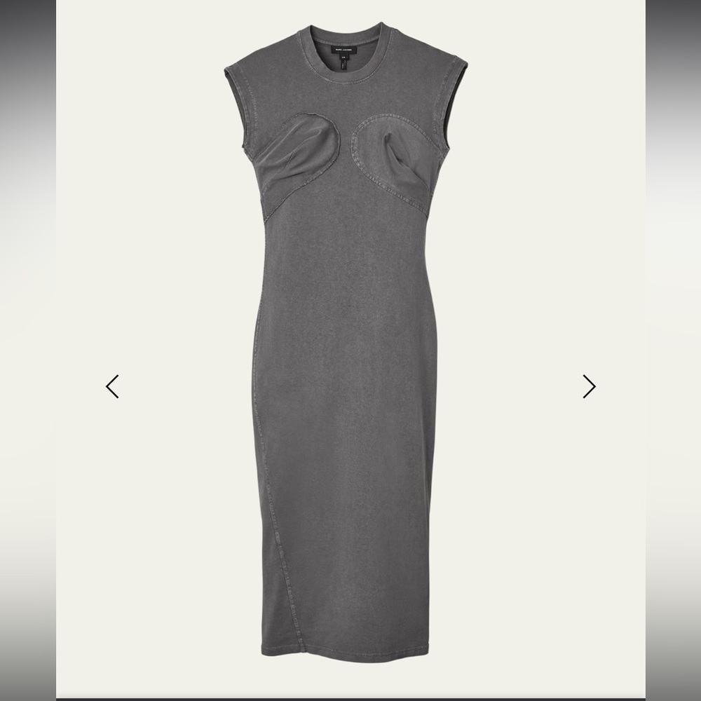 Marc Jacobs Seamed Up Bodycon Midi Dress NWT (Currently On Site)